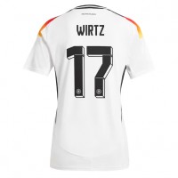 Camisa de time de futebol Alemanha Florian Wirtz #17 Replicas 1º Equipamento Feminina Europeu 2024 Manga Curta